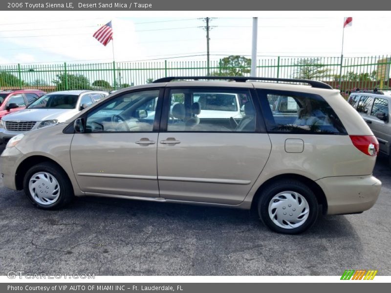 Desert Sand Mica / Taupe 2006 Toyota Sienna LE