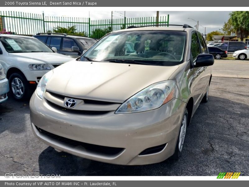 Desert Sand Mica / Taupe 2006 Toyota Sienna LE
