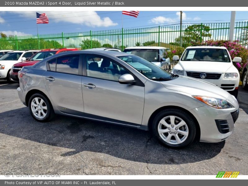  2010 MAZDA3 i Sport 4 Door Liquid Silver Metallic