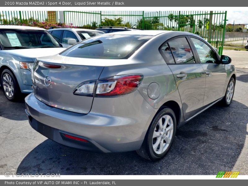 2010 MAZDA3 i Sport 4 Door Liquid Silver Metallic