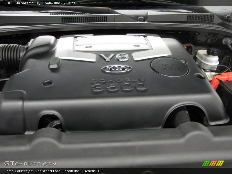 Ebony Black / Beige 2005 Kia Sorento EX