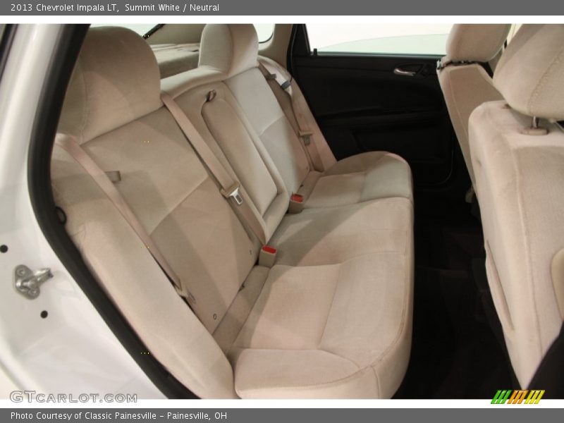 Summit White / Neutral 2013 Chevrolet Impala LT