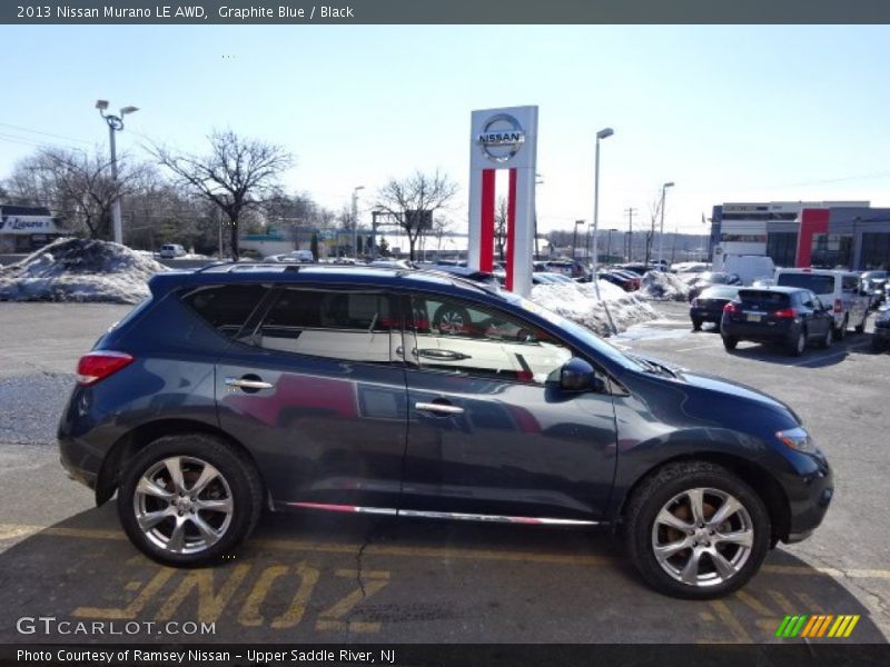 Graphite Blue / Black 2013 Nissan Murano LE AWD