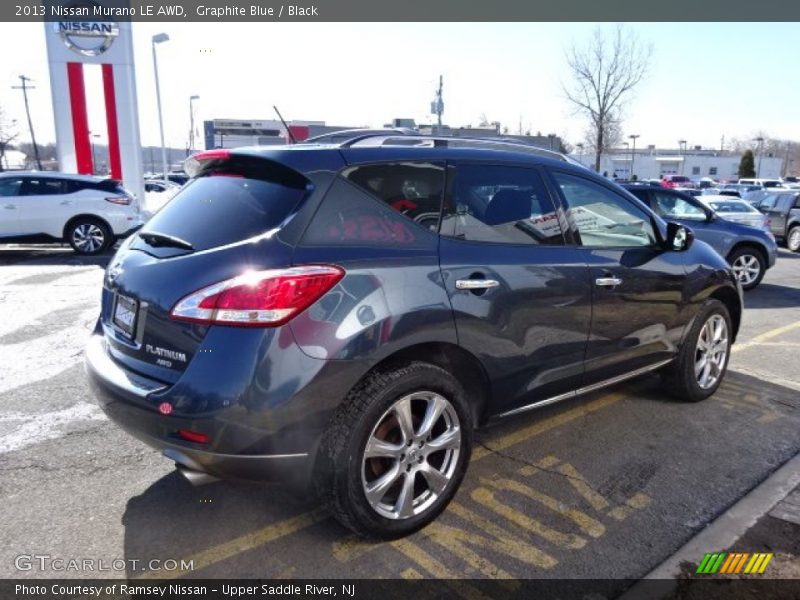 Graphite Blue / Black 2013 Nissan Murano LE AWD