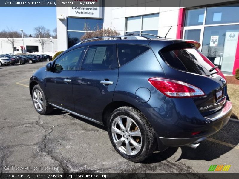 Graphite Blue / Black 2013 Nissan Murano LE AWD