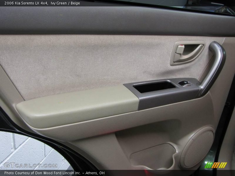 Ivy Green / Beige 2006 Kia Sorento LX 4x4