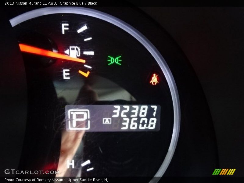 Graphite Blue / Black 2013 Nissan Murano LE AWD