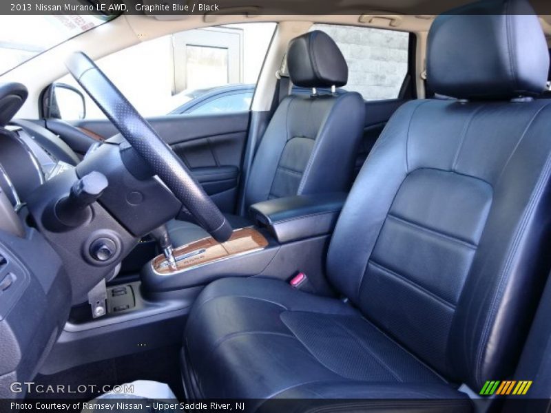 Graphite Blue / Black 2013 Nissan Murano LE AWD