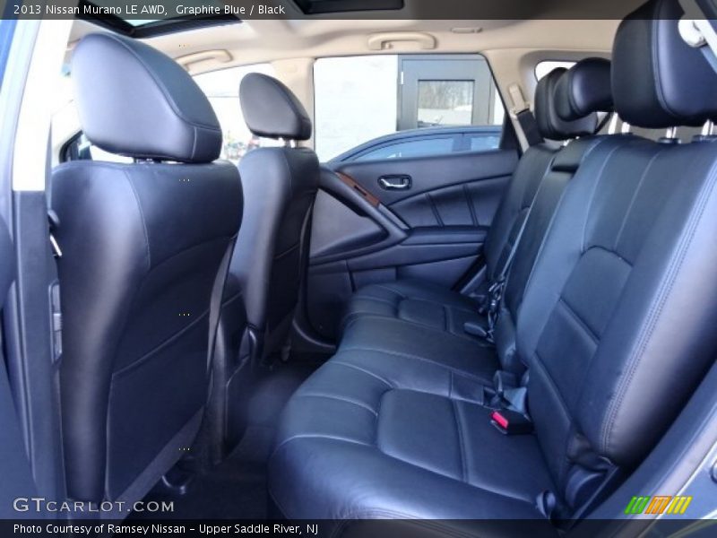 Graphite Blue / Black 2013 Nissan Murano LE AWD