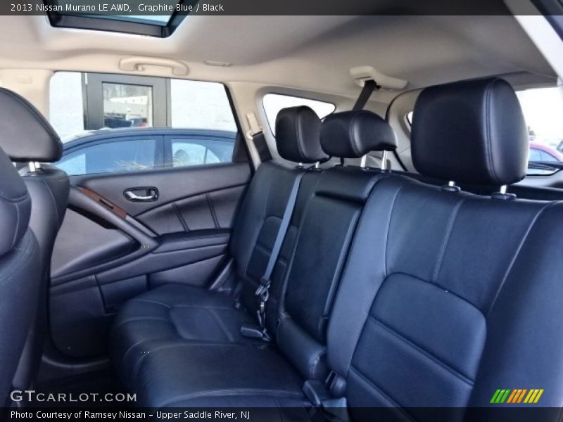 Graphite Blue / Black 2013 Nissan Murano LE AWD