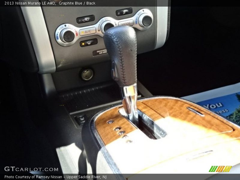 Graphite Blue / Black 2013 Nissan Murano LE AWD
