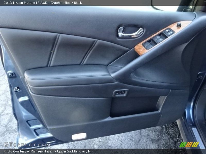 Graphite Blue / Black 2013 Nissan Murano LE AWD