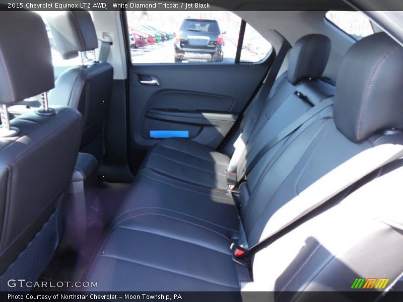 White Diamond Tricoat / Jet Black 2015 Chevrolet Equinox LTZ AWD