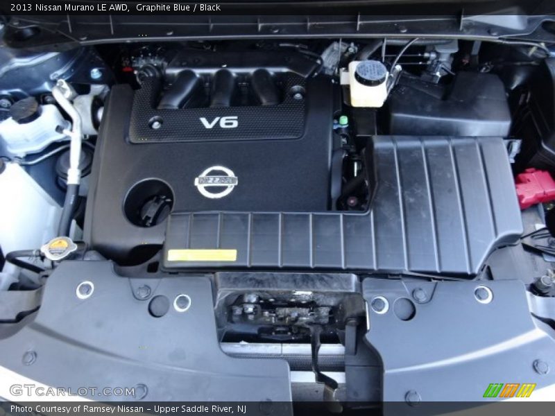 Graphite Blue / Black 2013 Nissan Murano LE AWD