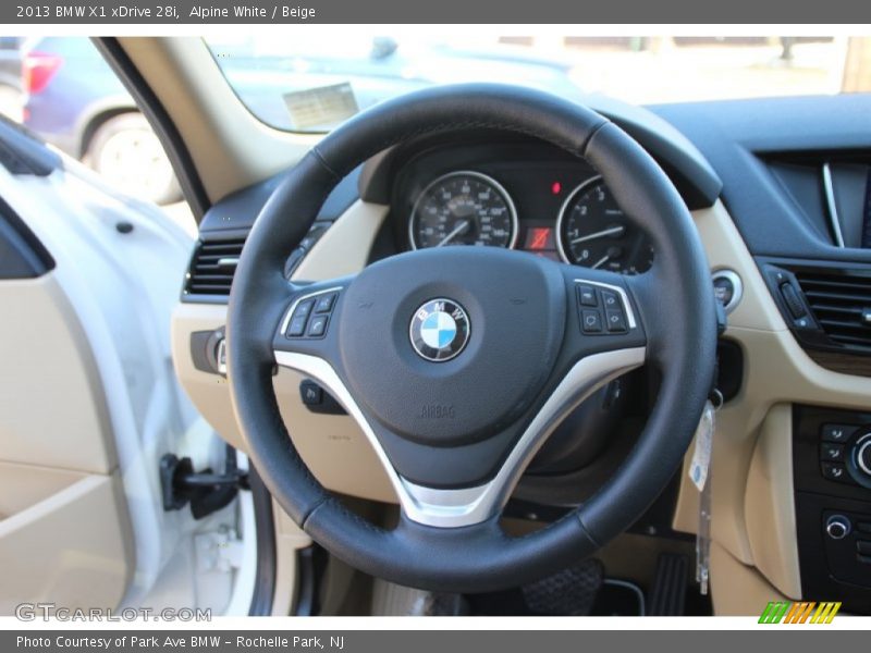 Alpine White / Beige 2013 BMW X1 xDrive 28i