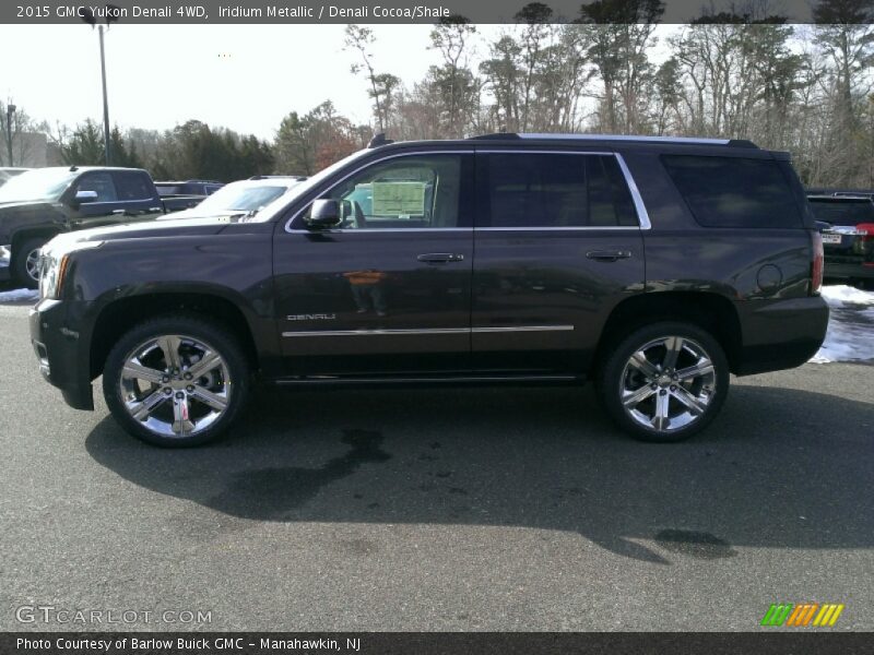 Iridium Metallic / Denali Cocoa/Shale 2015 GMC Yukon Denali 4WD