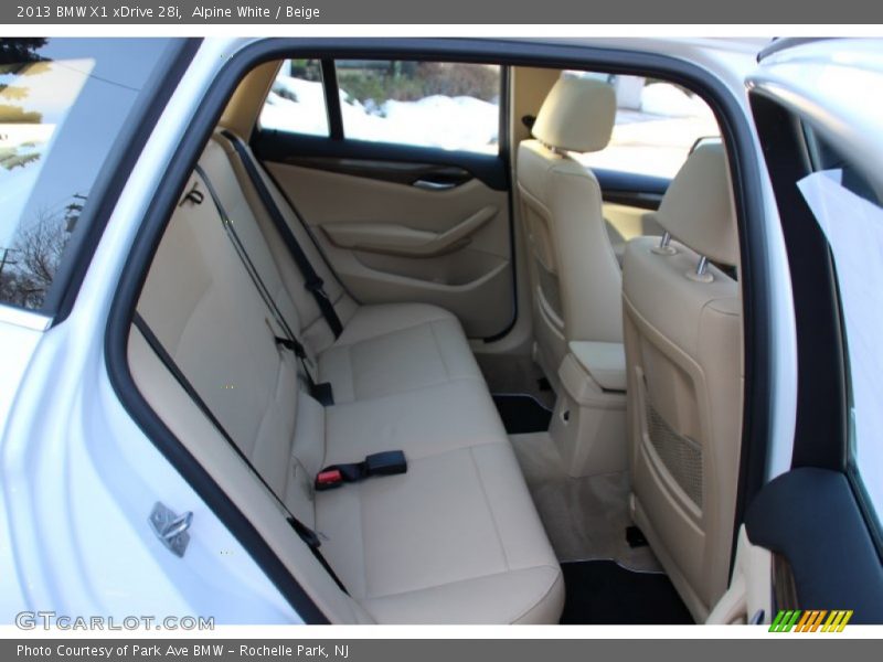 Alpine White / Beige 2013 BMW X1 xDrive 28i