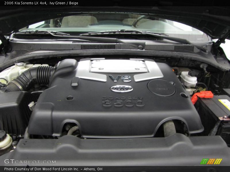 Ivy Green / Beige 2006 Kia Sorento LX 4x4