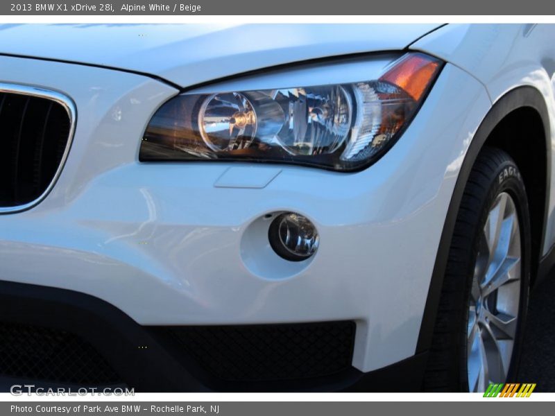 Alpine White / Beige 2013 BMW X1 xDrive 28i