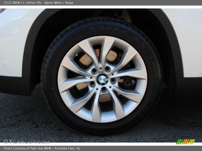 Alpine White / Beige 2013 BMW X1 xDrive 28i