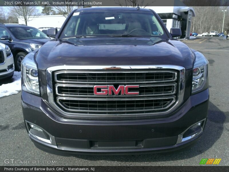 Iridium Metallic / Cocoa/Dune 2015 GMC Yukon SLT 4WD