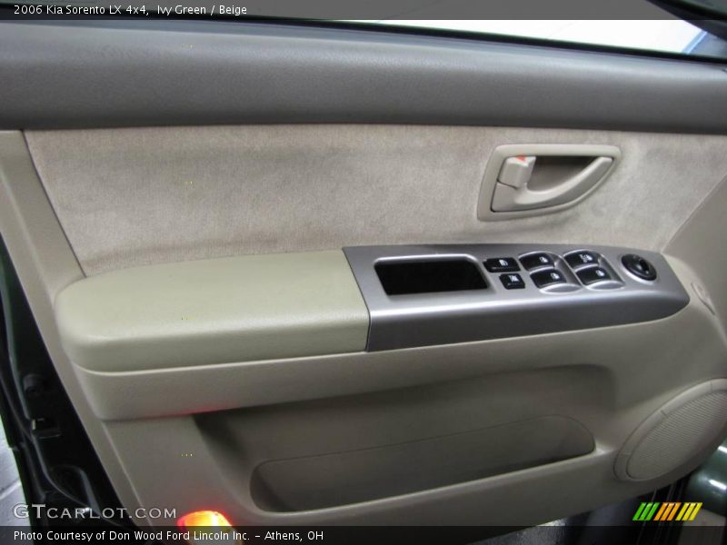 Ivy Green / Beige 2006 Kia Sorento LX 4x4