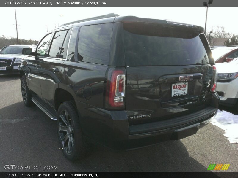 Iridium Metallic / Cocoa/Dune 2015 GMC Yukon SLT 4WD