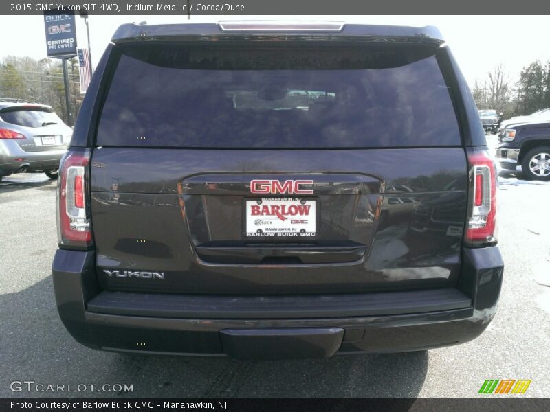 Iridium Metallic / Cocoa/Dune 2015 GMC Yukon SLT 4WD