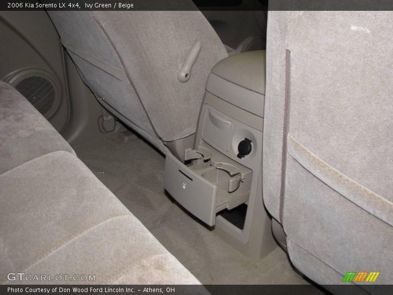 Ivy Green / Beige 2006 Kia Sorento LX 4x4