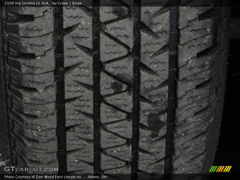 Ivy Green / Beige 2006 Kia Sorento LX 4x4