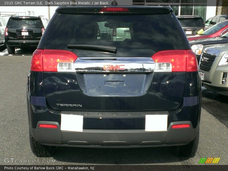 Dark Sapphire Blue Metallic / Jet Black 2015 GMC Terrain SLE