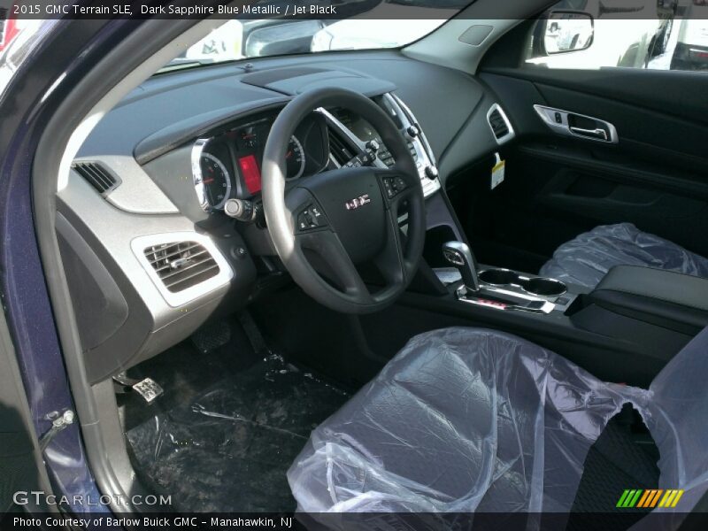 Dark Sapphire Blue Metallic / Jet Black 2015 GMC Terrain SLE