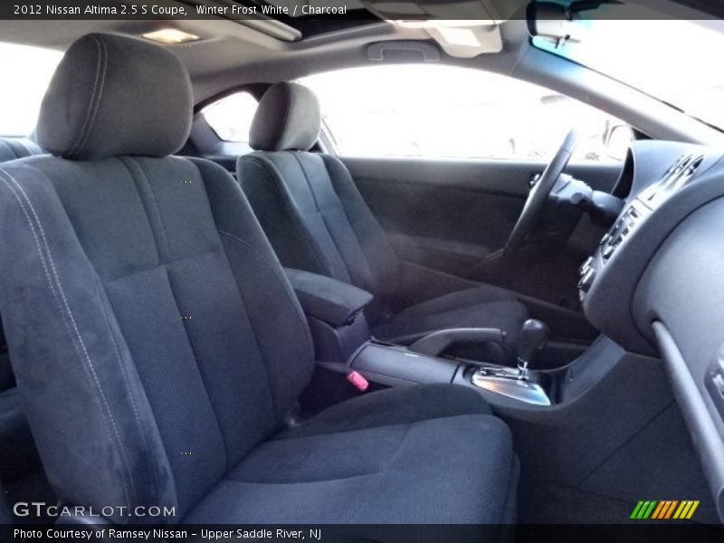 Winter Frost White / Charcoal 2012 Nissan Altima 2.5 S Coupe