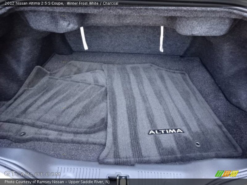 Winter Frost White / Charcoal 2012 Nissan Altima 2.5 S Coupe