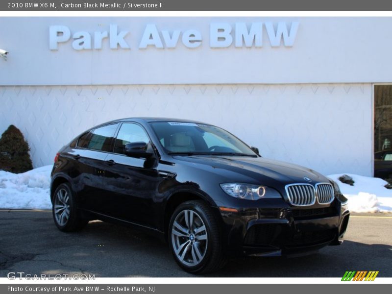 Carbon Black Metallic / Silverstone II 2010 BMW X6 M