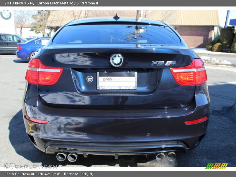 Carbon Black Metallic / Silverstone II 2010 BMW X6 M