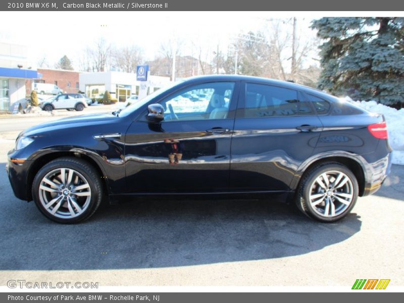 Carbon Black Metallic / Silverstone II 2010 BMW X6 M