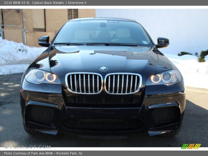 Carbon Black Metallic / Silverstone II 2010 BMW X6 M