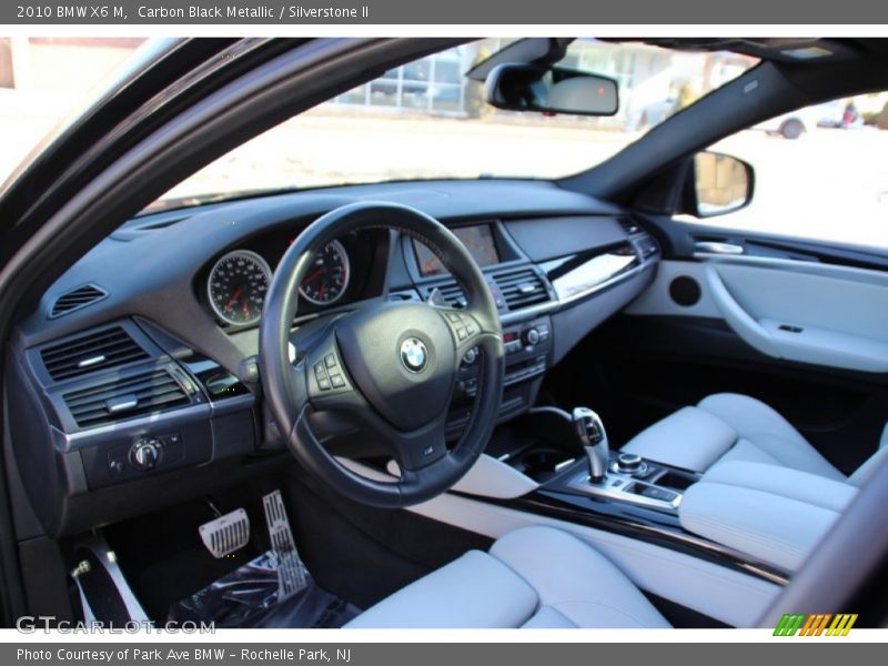 Carbon Black Metallic / Silverstone II 2010 BMW X6 M
