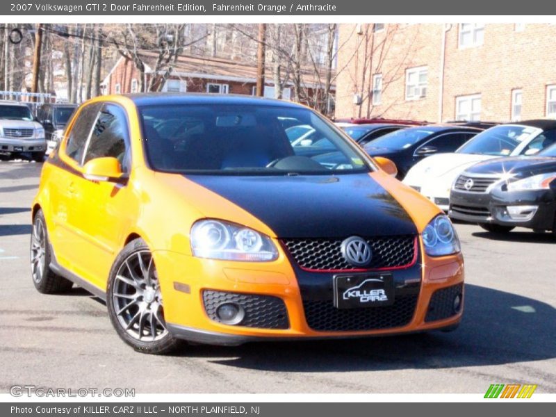 Fahrenheit Orange / Anthracite 2007 Volkswagen GTI 2 Door Fahrenheit Edition