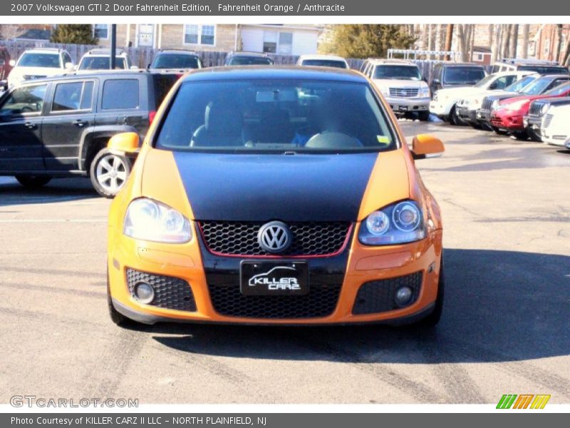 Fahrenheit Orange / Anthracite 2007 Volkswagen GTI 2 Door Fahrenheit Edition