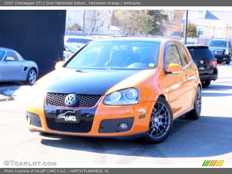 Fahrenheit Orange / Anthracite 2007 Volkswagen GTI 2 Door Fahrenheit Edition