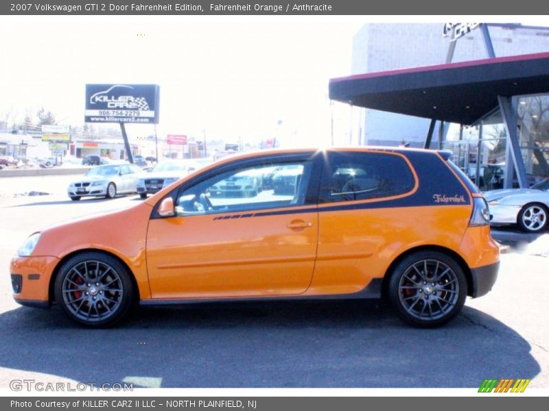 Fahrenheit Orange / Anthracite 2007 Volkswagen GTI 2 Door Fahrenheit Edition