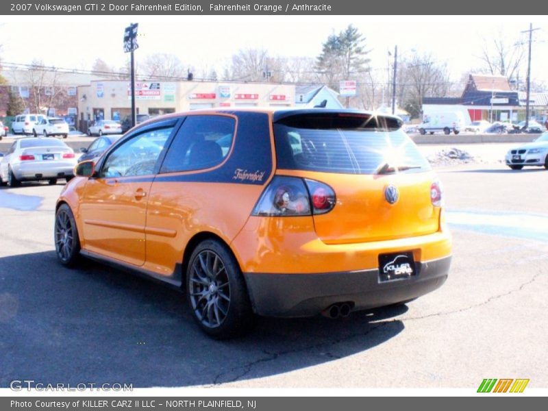 Fahrenheit Orange / Anthracite 2007 Volkswagen GTI 2 Door Fahrenheit Edition