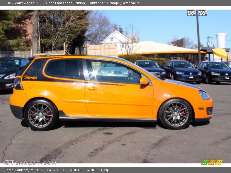 Fahrenheit Orange / Anthracite 2007 Volkswagen GTI 2 Door Fahrenheit Edition