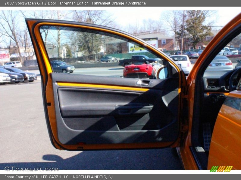 Fahrenheit Orange / Anthracite 2007 Volkswagen GTI 2 Door Fahrenheit Edition