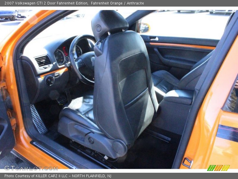 Fahrenheit Orange / Anthracite 2007 Volkswagen GTI 2 Door Fahrenheit Edition