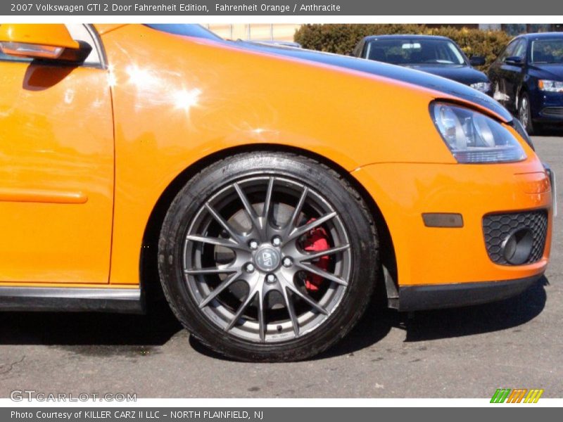 Fahrenheit Orange / Anthracite 2007 Volkswagen GTI 2 Door Fahrenheit Edition