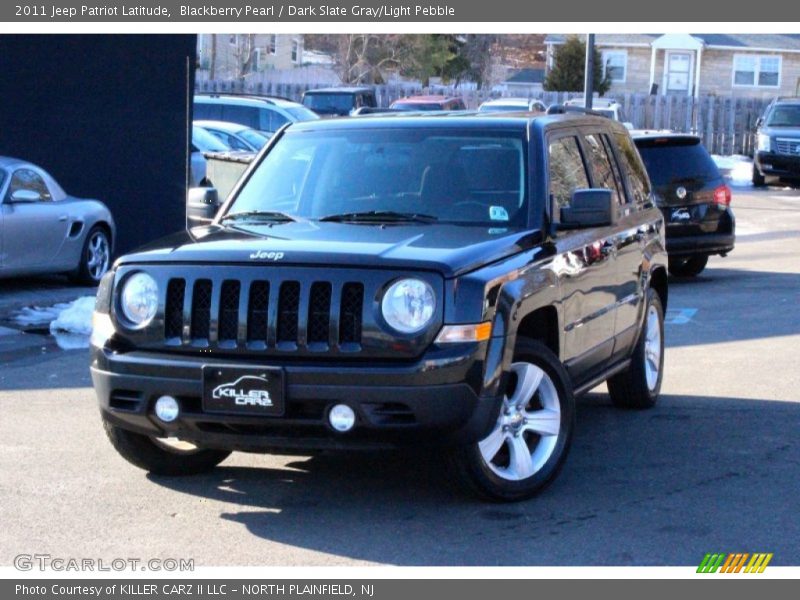 Blackberry Pearl / Dark Slate Gray/Light Pebble 2011 Jeep Patriot Latitude