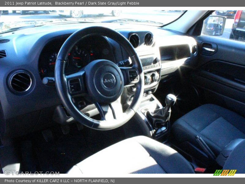 Blackberry Pearl / Dark Slate Gray/Light Pebble 2011 Jeep Patriot Latitude